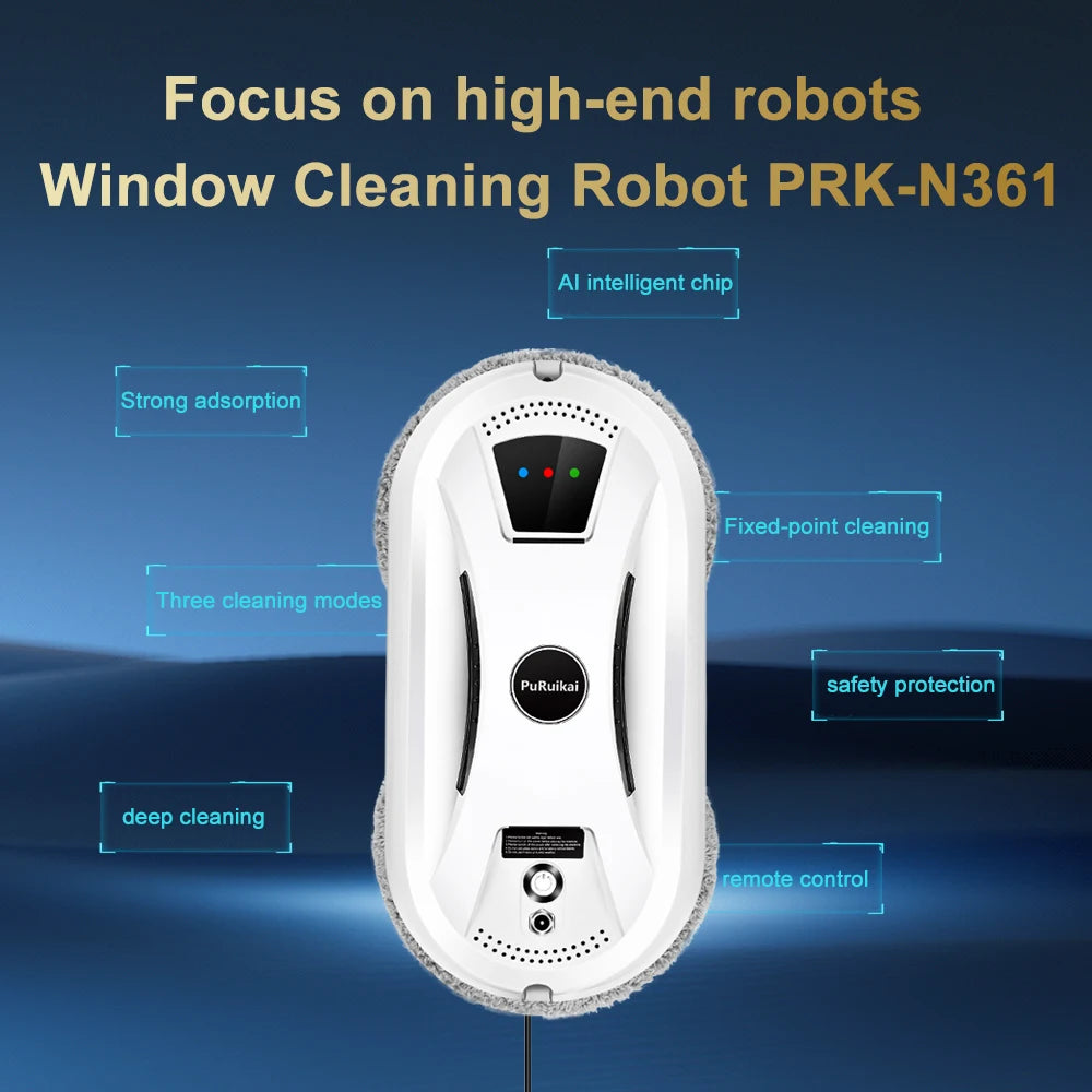 ClearGrip Window Cleaning Robot