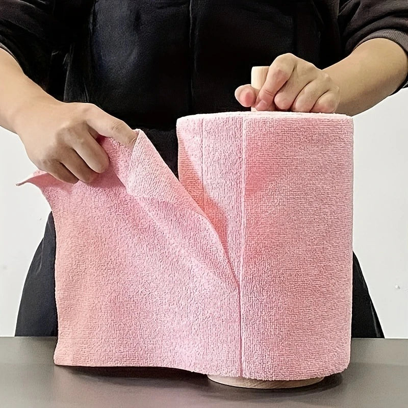 Reusable Kitchen Cleaning Cloth Roll
